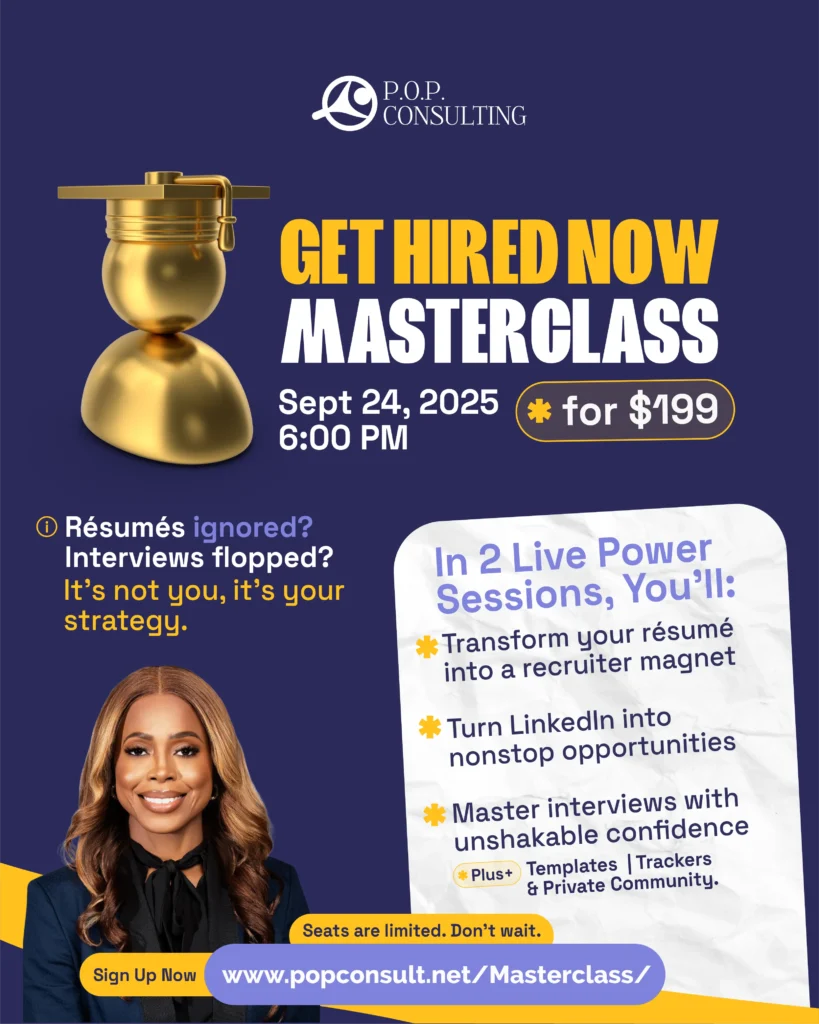 P.O.P. Consulting Masterclass